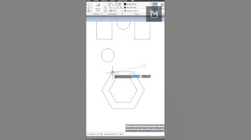 Quick AutoCAD Tip: How to use "Mid Between Two Points" command #shorts #shortsyoutube #shortsviral