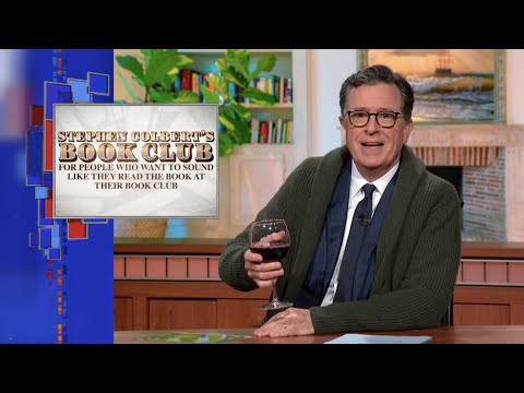 Stephen Colbert's Book Club For People Who Want To Sound Like They Read The Book