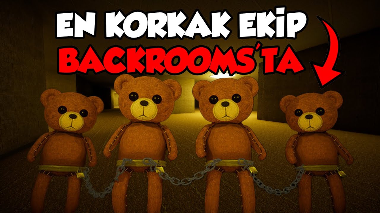 ⛓️EN KORKAK EKİP BACKROOMS’TA ZİNCİRLENDİ!