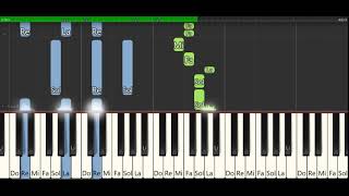 Sari Kurdeleler - Model - Pi̇yano Tutori̇al