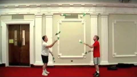 3-2 Fast Slow - "In Passing" with Tom Hamill - Juggling Club Passing Tricks