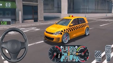 Taxi Sim 2020 - Fun Driving New Taxi Car Android Gameplay Part 3