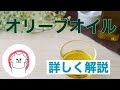 【オリーブオイル】　詳しく解説