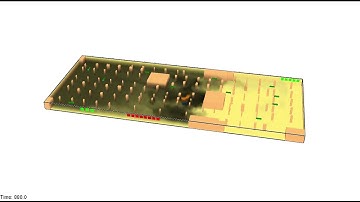8000 sqmtr | Basement Ventilation | Smoke Exhaust | Computational Fluid Dynamics