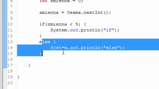 Details Kurs Java 9: Instrukcja If... Else... Guide