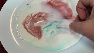 How To Do Milk Colour Explosions Simple Experiment