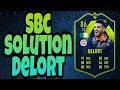 SBC SOLUTION DELORT 86 / MAD FUT 21