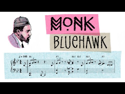 Thelonious Monk plays a classic B-flat Blues