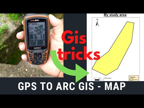 How to import and export GPS data into Arc GIS/Excel/Google Earth