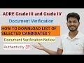 ADRE 2.0 Document Verification// Queries Resolved // Part-4