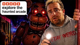We SURVIVED a Night with Haunted Animatronics!