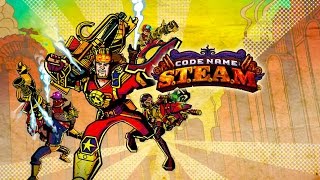 Lets Play Code Name S T E A M part 2 chapter 1! bear grenades! crazy aliens and airships!