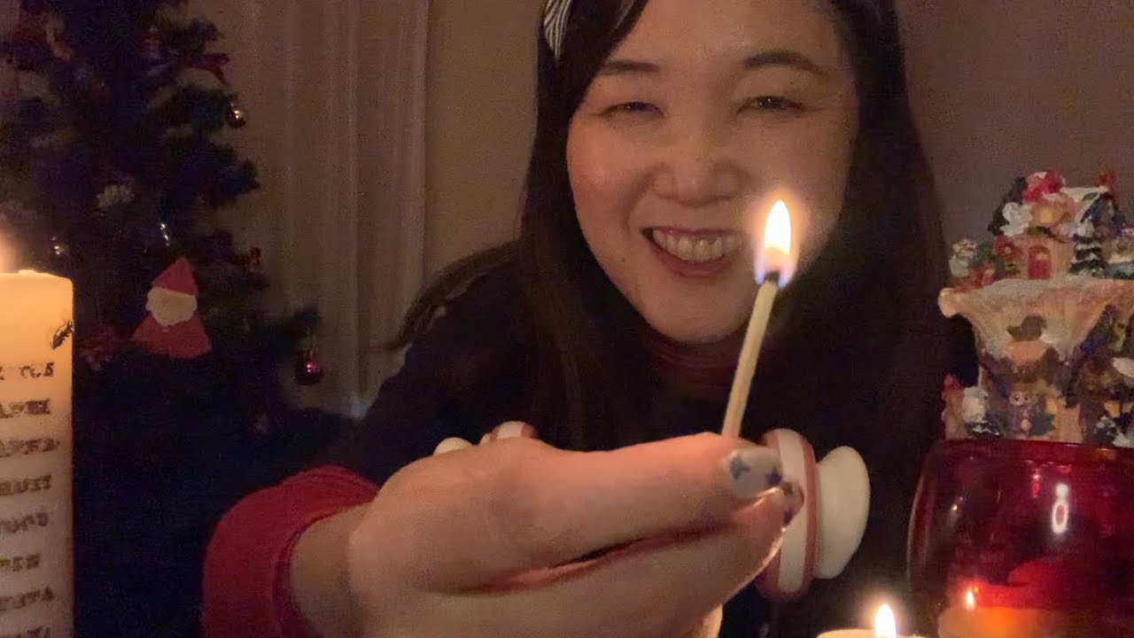 【ASMR】クリスマスメイクショップへようこそ💄🎄メイクアップロールプレイ🧑‍🎄Doing your Christmas party make up  role play ⭐️⭐️⭐️