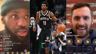 NBA Players React To Kyrie Going OFF In LOSS VS CELTICS