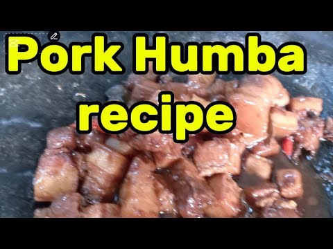SIMPLENG HUMBA SA(Malaking kawa)PORK RECIPE#asmr#cooking