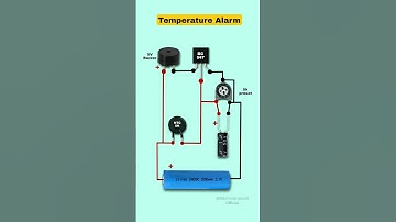 Temperature Alarm circuit 🔥