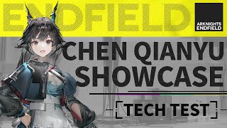 Chen Qianyu Showcase - Abilities   Menu Poses   Idle   Party Poses   Combat |【Arknights: Endfield】
