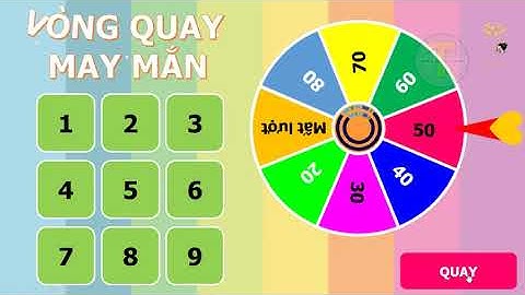 Vòng Quay May Mắn Phiên Bản 1 Đáp Án   Games Power Point   Thầy Giáo Làng