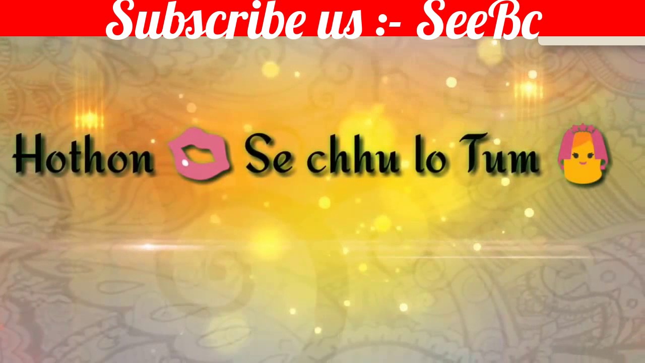 whatsapp love songs **Seebc** YouTube