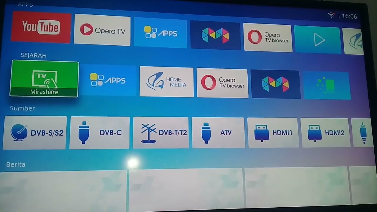 Cara Tutorial Mirashare Atau Screen Mirror Coocaa Tv Seri 32s3a22g Youtube