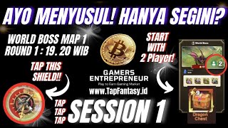 TAP FANTASY METAVERSE WORLD BOSS MAP 1 DIKALAHKAN DALAM 8 MENIT SAJA SETIAP HARI 19.20 WIB STANDBY screenshot 5