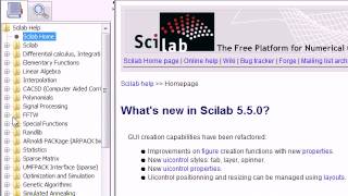 Scilab tutorial 1