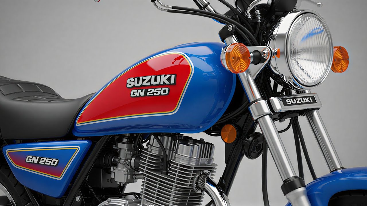 Новый Suzuki GN 250 (2026) – первый взгляд! Официальный запуск наконец-то состоялся!