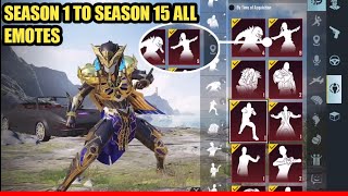 Pubg Season 1 To S15 All Mythic Outfit Emotes Qilin Gaming Inventory