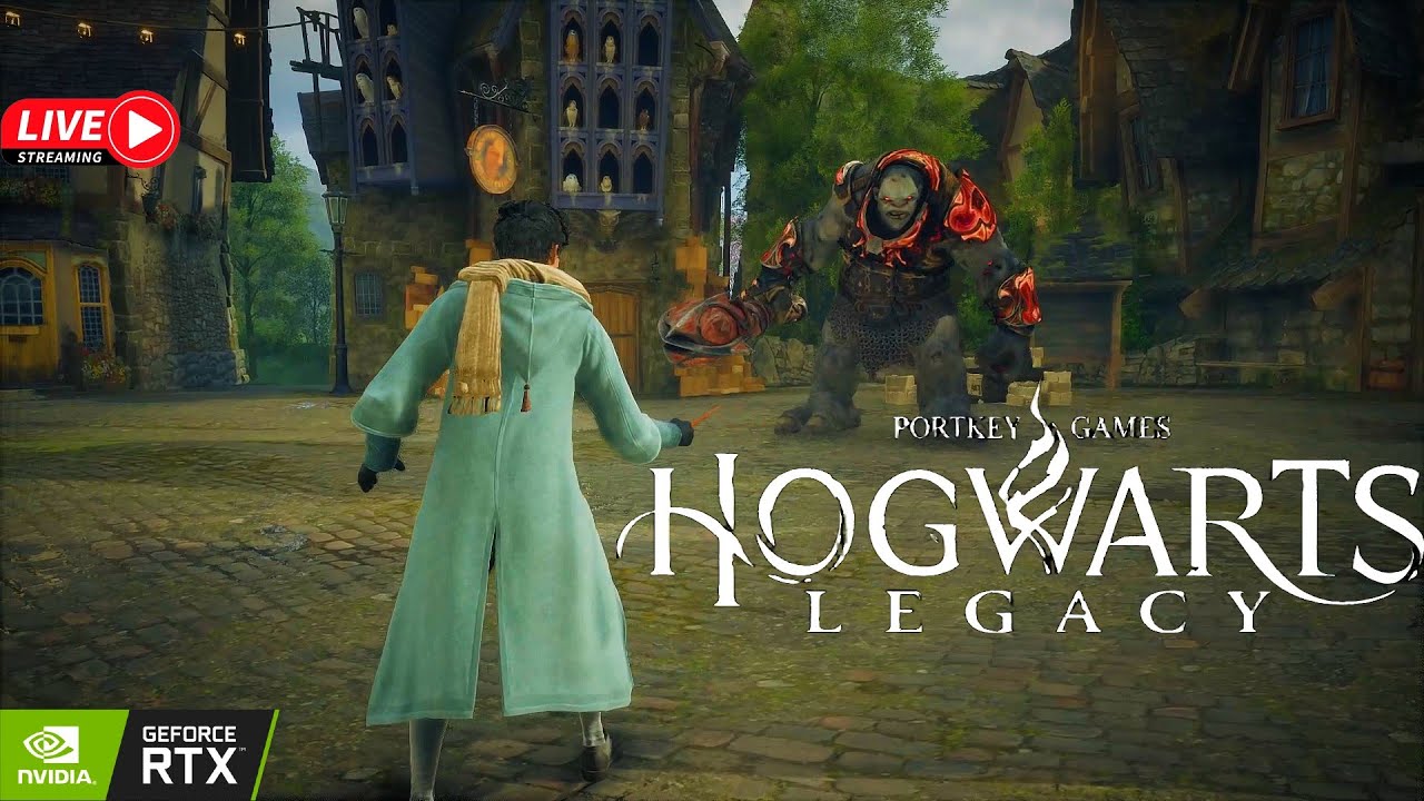 Hogwarts Legacy LIVE with Insane Realistic Shaders 🤯 | Ultra Graphics Gameplay