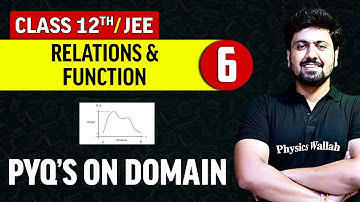 Relation and Function 06 : PYQ