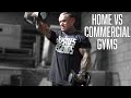 Lee priest training at home vs training at golds