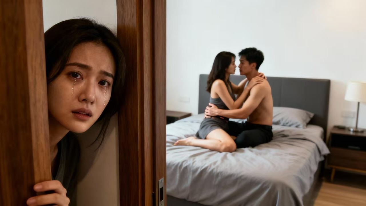 老公親口承認出軌一年！妻子直接要他滾蛋，當場宣布離婚！#出轨#爱情#婚姻