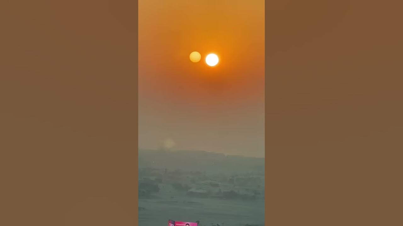 Two Suns in Dubai || ViralHog