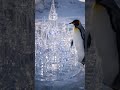 Ice Palace ✨#iceart #aiart #aiart #satisfyingvideo #viralshorts #viral#trending#antarctica