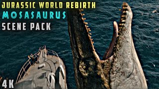 Mosasaurus 4K Scene Pack • Jurassic World Rebirth 
