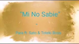 Download Lagu Mi No Sabie - Para ft. Sato \u0026 Toteki Boss MP3