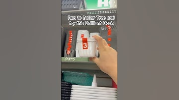 Dollar Tree Hack to organize your kitchen cabinets #dollartree #organization #hack #budgetfriendly
