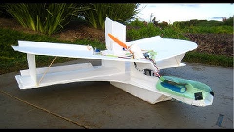 MikeysRC Scratch Built Slow Flying FPV RC plane Build Tips