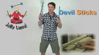 Devil Sticks Tricks from Jolly Lama