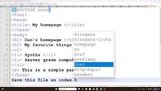 A hands-on intro to html javascript and some css