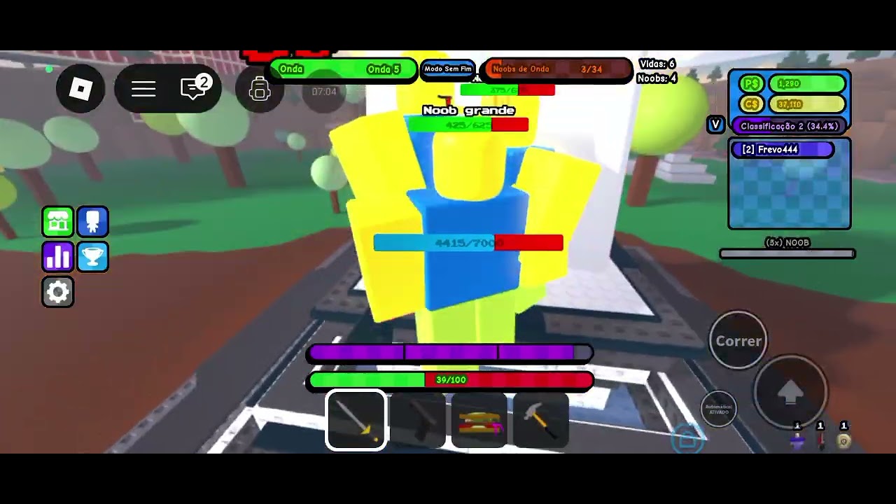 A partida mais caótica da minha vida!😀👍(frevo444)