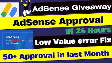 Google Adsense approval In 24 hours | Low Value Content AdSense problem 2023 fix #adsenseapproval