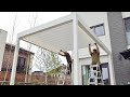 Process of Building Electric Pergola That Automatically Opens the Sky in One Day