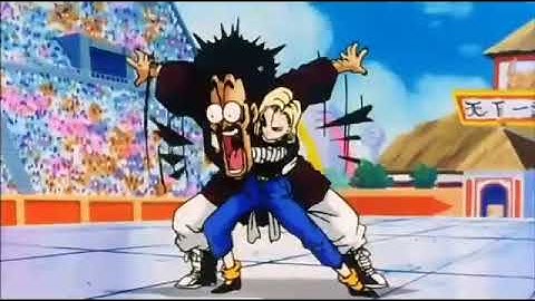 Android 18 blackmail Mr. Satan dbz