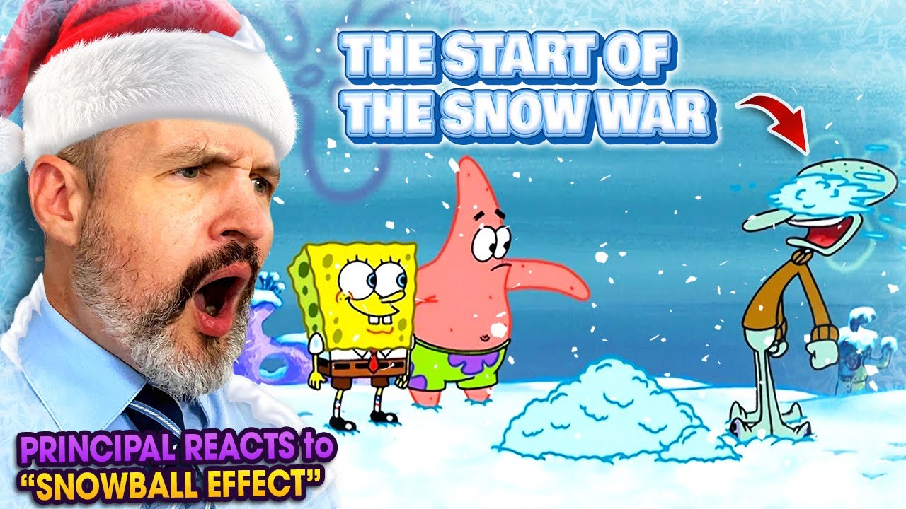 Реакция директора школы — «Губка Боб Квадратные Штаны», 3 сезон, 6 серия — Видео с реакцией на «Э...