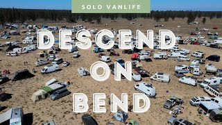 Off the Grid with 1000 Vanlifers | Descend On Bend | Solo Female Vanlife