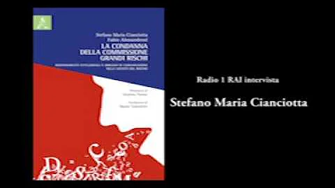 Radio 1 RAI intervista Stefano Maria Cianciotta
