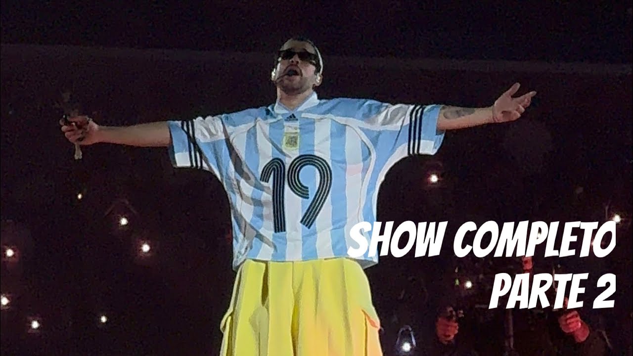 BAD BUNNY en ARGENTINA 13/02/26 |Parte 2 #badbunny #argentina #buenosaires #river #benitobowl #show 