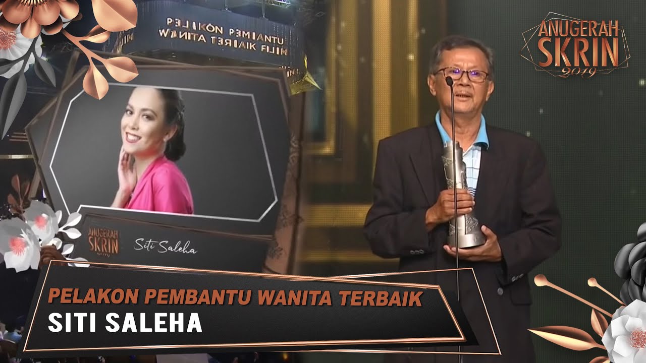 Pelakon Pembantu Wanita Terbaik Filem - Siti Saleha (7ujuh) | #ASK2019
