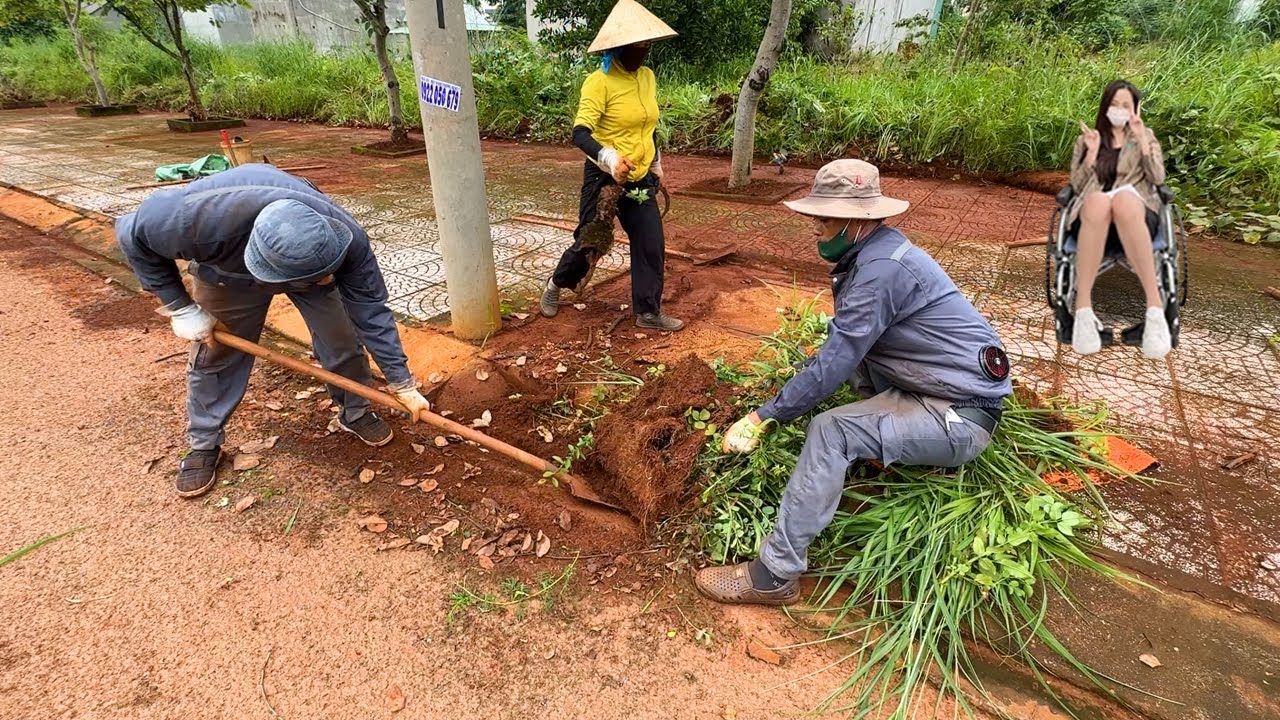 За свой счёт УБРАЛ тротуар, заброшенный 1 ГОД, и финал заставил всех замолчать!